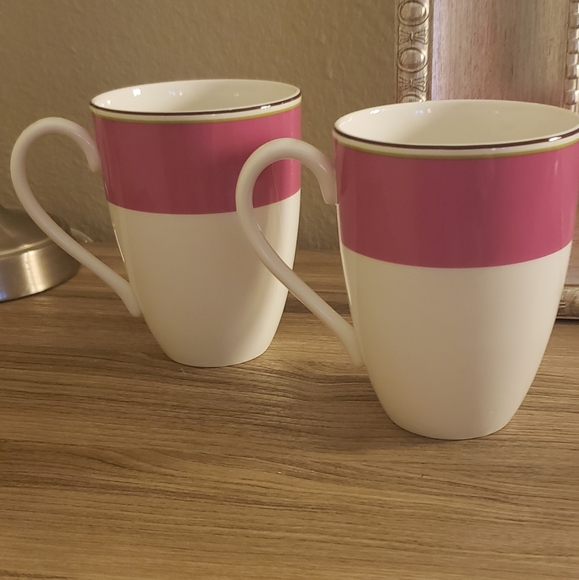 ♠️ kate spade ♠️: set of 2 lenox coffee mugs